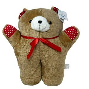 COUGH BUDDY Bear Plush Post Surgery Comfort Support NWT